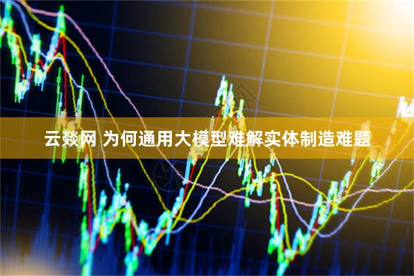 云燚网 为何通用大模型难解实体制造难题